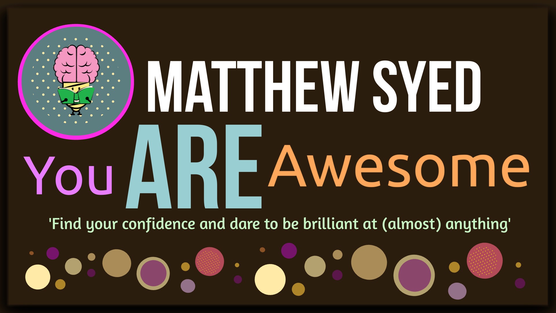 You are Awesome By Matthew Syed